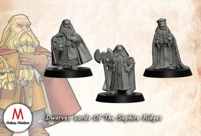 Zwerge Dwarf tabletop 28mm fantasy hobbit Mittelerde Medbury Miniatures