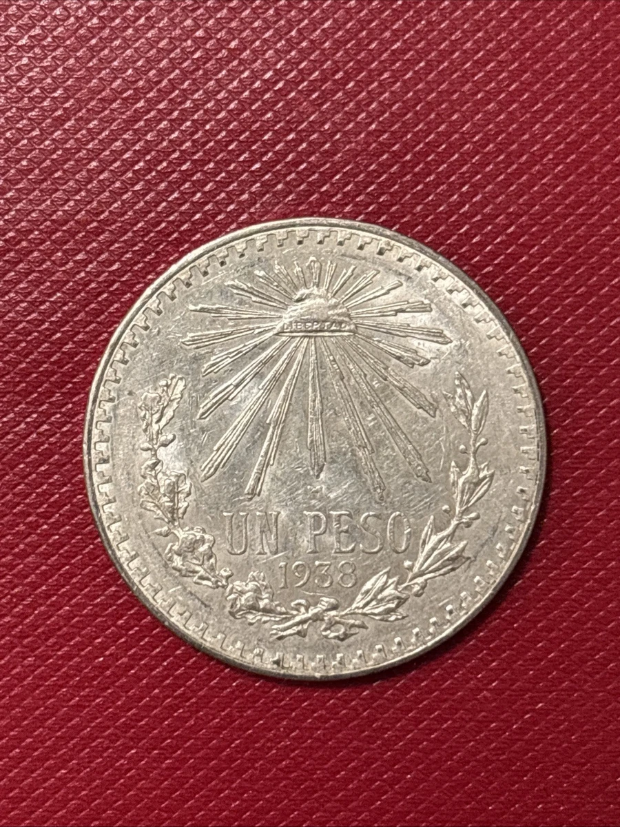 1 Peso 1938 Year Silver Mexican Coins (1905-Now) for sale | eBay