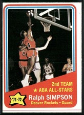 Ralph Simpson 1972-73 Topps #257 Denver Rockets