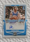 Judah Mintz Autograph Rookie 2024 Panini Donruss Optic Signature Series #SS-MNT