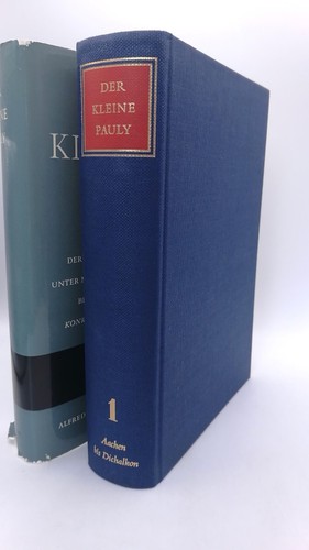 Ziegler / Sontheimer / Gärtner Der Kleine Pauly. Lexikon der Antike. Erster [.. - Bild 2 von 5