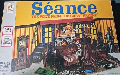 1972  Vintage Milton Bradley Séance Board Game Complete  Working 100% Nice