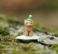 Wee Forest Folk 041gr Tiny Christmas Kitten Limited  (New Release)