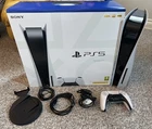 Sony PlayStation 5 825 GB White Disc Console with original box.