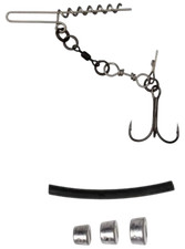 Zeck Softbait System + Screw Set S M L Gummik&ouml;der-Montage f&uuml;r Rippler u. Butcher