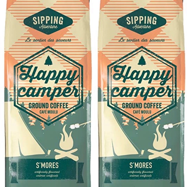 2x Paramount Roasters Happy Camper S'mores Ground Coffee 12 Oz Bags BB
