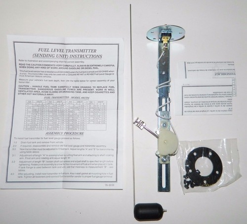 NEW Universal 3262 Fuel Level Sender Sensor Swing-Arm Adjustable 240 - 33 Ohm  - Picture 1 of 4