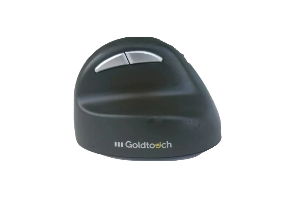 Goldtouch KOV-GSV-RMW Silver/Gray Wireless USB Right-Handed Semi-Vertical Mouse - Image 4 of 4