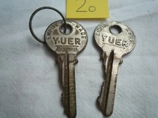 VINTAGE  KEYS COLLECTION  YUER EMPIRE MADE  2O