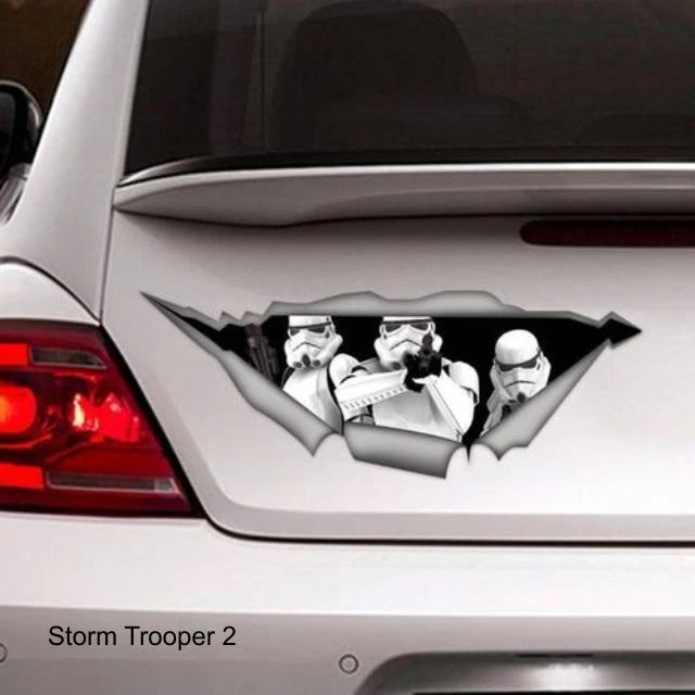 Large-Sized Car Decals - Star Wars - 6 Choices | Ebay