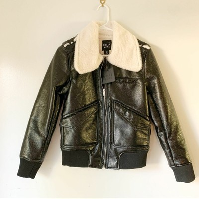 faux leather jacket ebay