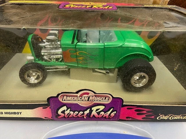 1932 Ford High Street Rod Car 1/18 American Muscle NIB Rods Box - Image 3 of 4