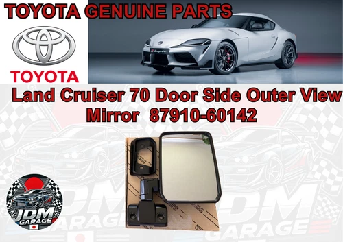 TOYOTA Genuine Land Cruiser 70 Door Side Outer View Mirror  87910-60142 New