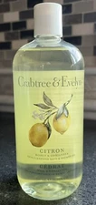 Crabtree & Evelyn - CITRON -  Skin Cleansing Bath & Shower Gel - 16.9 fl oz