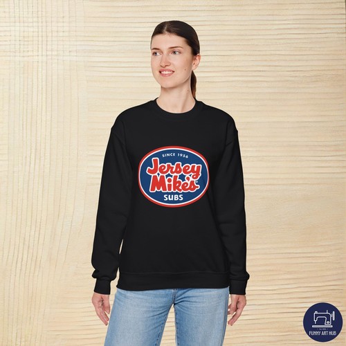 Jersey Mike's Subs Restaurant Logo Unisex Sweatshirt - Picture 31 of 34