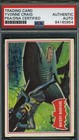 Yvonne Craig Psa Dna Coa Hand Signed 1966 Batman Card #37a A