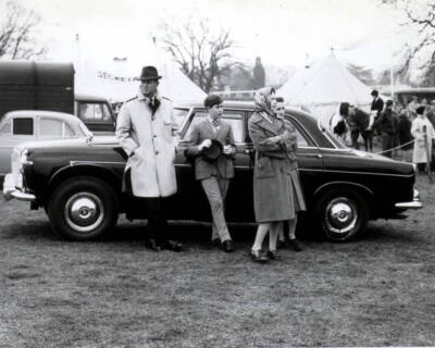 The Queen and Duke of Edinburgh with Prince Charles 1962 OLD PHOTO