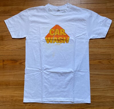 CAR WASH Soundtrack 1976 MCA PROMO T-SHIRT Vintage 