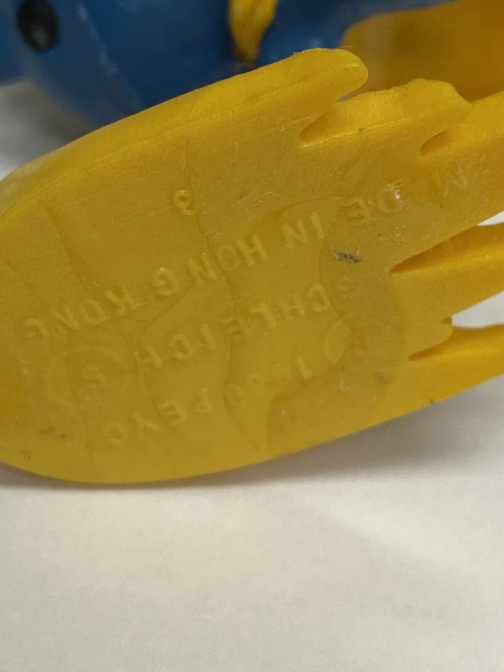 Figura de superhéroe volador Pitufo de los Pitufos Superman 20127 1980 juguete de PVC vintage Peyo Foto 3 de 4