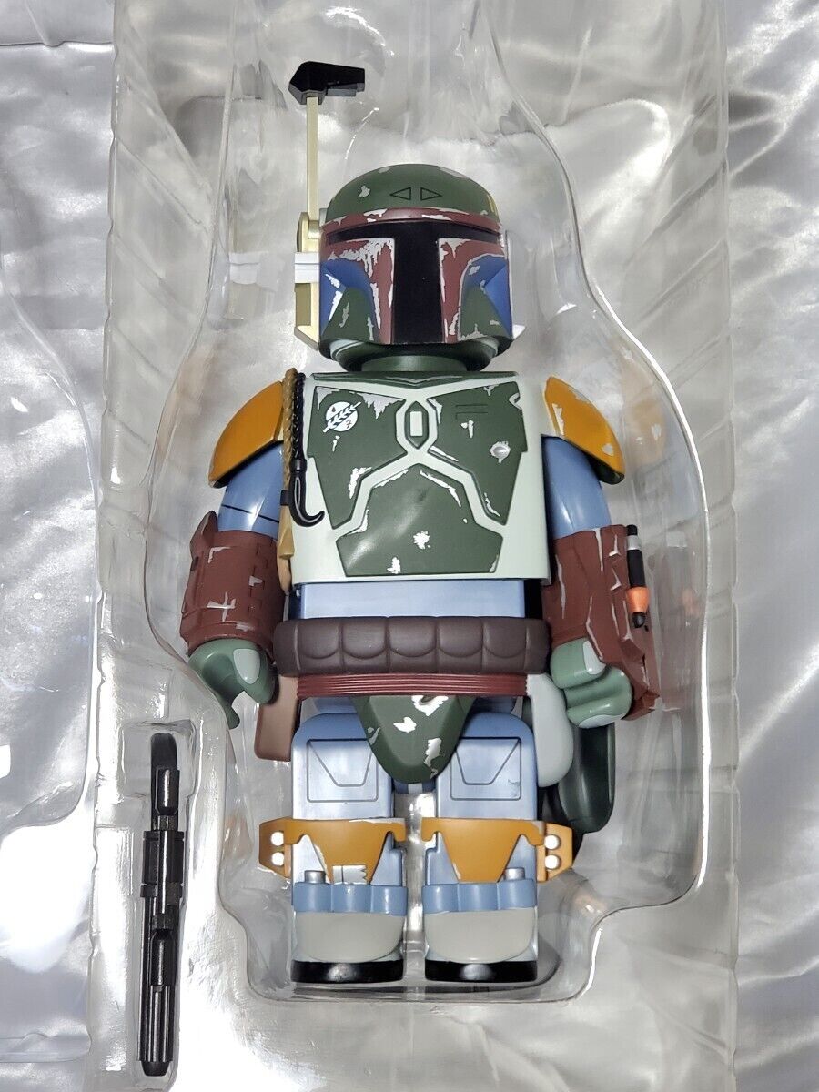 KAWS Star Wars Boba Fett Kubrick 400% Figure BE@RBRICK KAWS Star Wars Boba Fett Kubrick 400% Figure BE@RBRICK