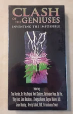 Clash of the Geniuses VHS Tape Documentary NEW Cold Fusion Alternative Tech