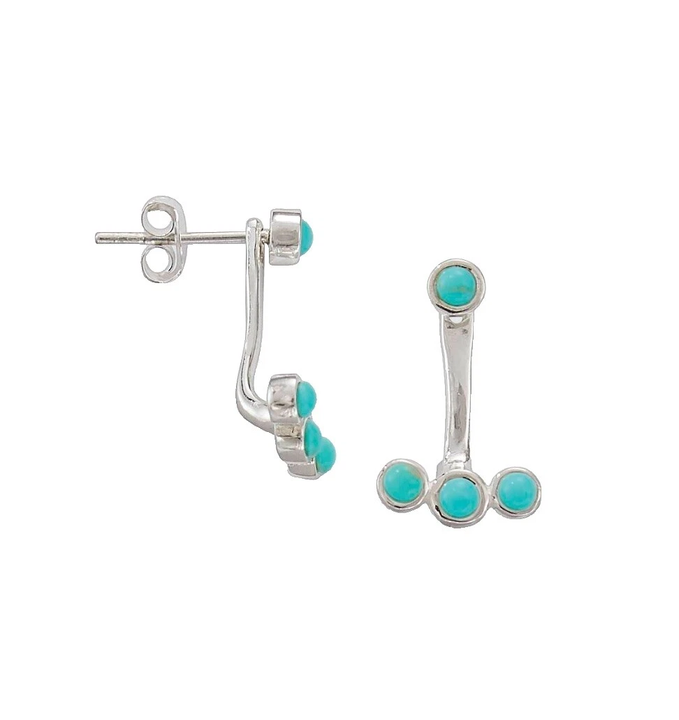 Turquoise Cuff Fashion Earrings