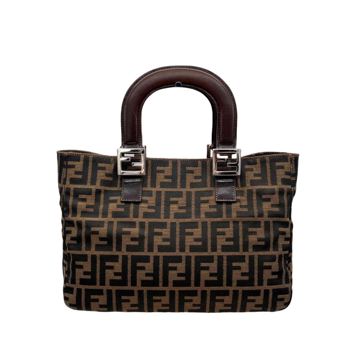 Auth FENDI Sketch FF Logo Tote Hand Bag | eBay