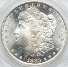 Morgan Dollar 1883-CC, PCGS MS-64 Deep Mirror Proof-Like! OGH! Carson City mint