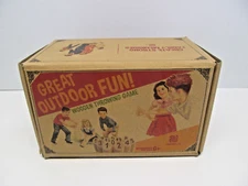 Wooden Throwing Game Outdoor 12 Pin Skittles Family Game Indoor Outdoor