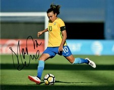 Brazil Orlando SC Marta da Silva Signed Autographed Signed 8x10 Photo COA #6