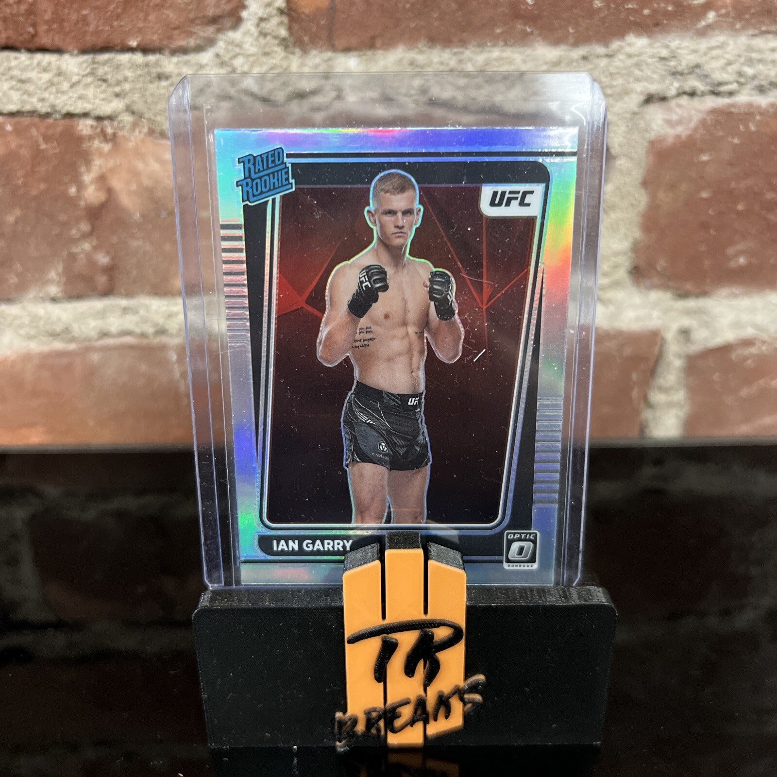 2022 UFC Dorruss Optic Ian Garry Rated Rookie Silver Holo Prizm #108