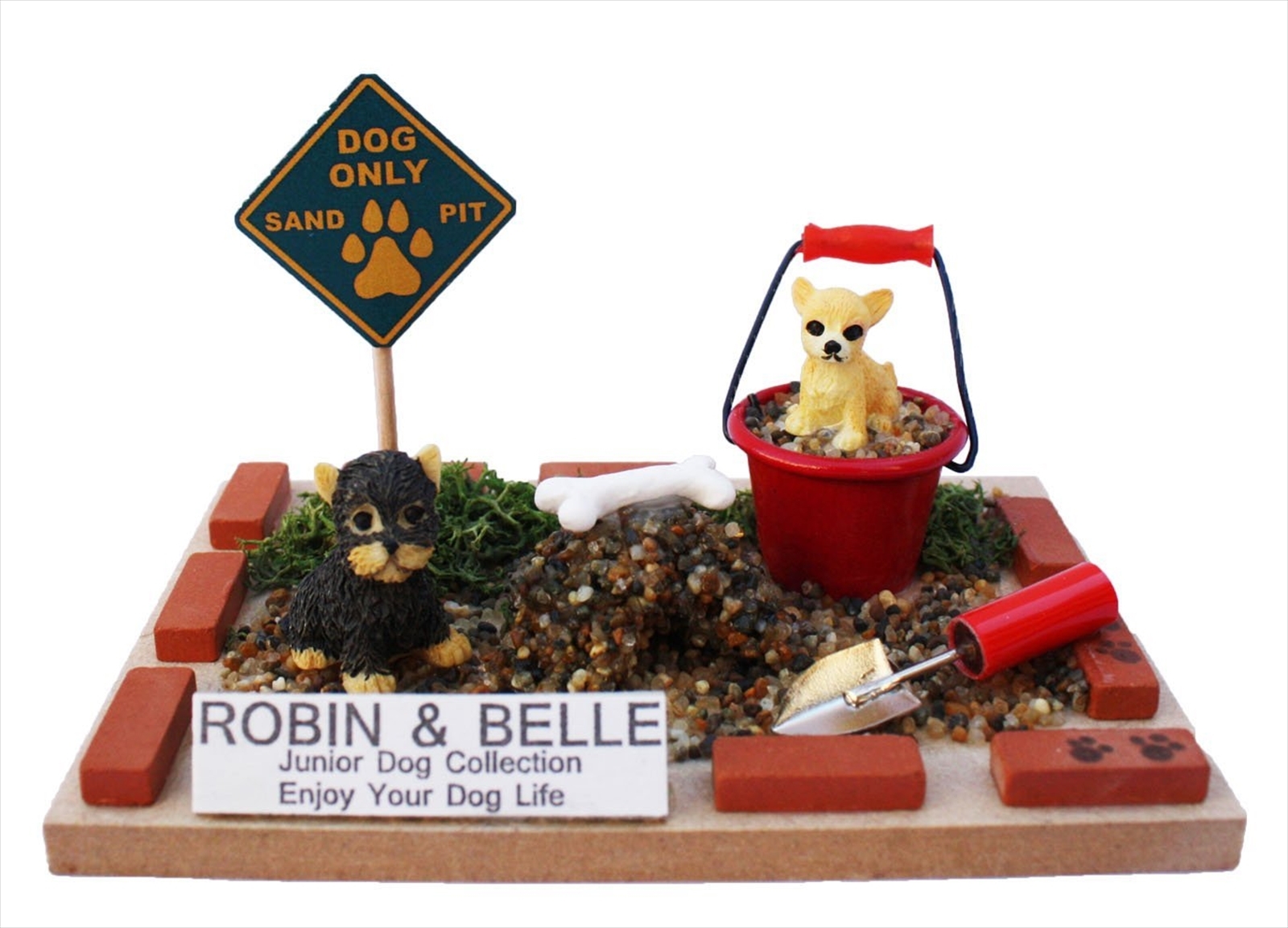 Набор для создания миниатюрного кукольного домика ручной работы Billy, набор предметов для собак Robin - Belle 3118