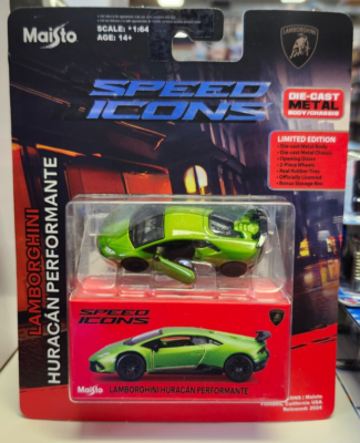 Maisto Speed Icons Lamborghini Huracan Performante in Green | eBay
