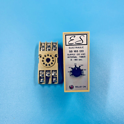 Electromatic Carlo Gavazzi SB-165-120 120VAC Interval Timer