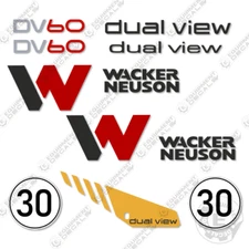 Fits Wacker Neuson DV60 Decal Kit Dumper - 7 YEAR OUTDOOR 3M VINYL!