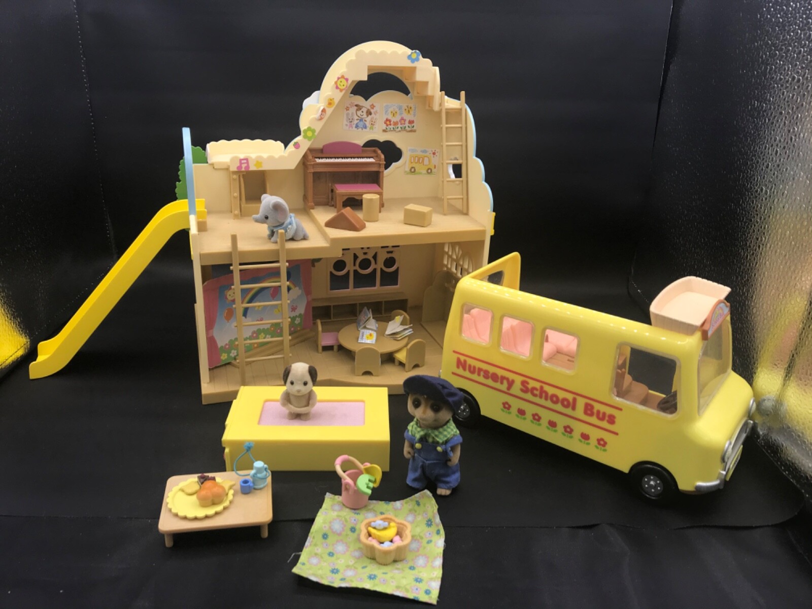 nursery school bus sylvanian families