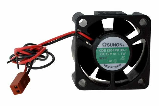 Sunon KDE1204PKBX-8 12V Very High Speed Fan 40x40x20mm Ball Bearing 2-Pin (NEW) - Image 2 of 3