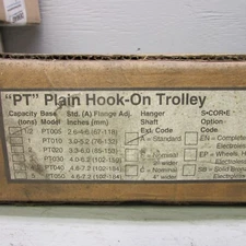 Ingersoll Rand PT Plain Hook-On Trolley 1/2 Ton PT005 Standard