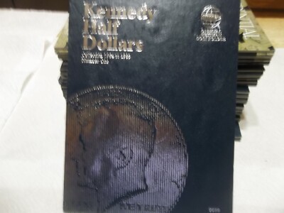 Whitman Kennedy Half Dollars VOL #1 1964-1985 Coin Folder  #9699 FREE SHIP!