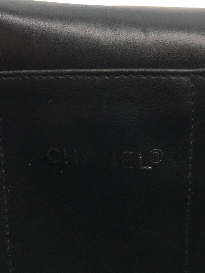 CHANEL Matelasse Briefcase Business Bag Black USED 0508M eBay