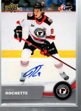 B6248- 2021-22 Upper Deck CHL Autographs #24 Theo Rochette D Auto - NM-MT