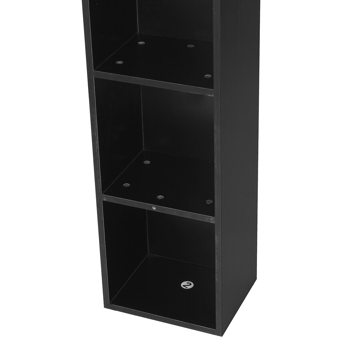 HOFFREE 6Tier Tall Narrow Wood Bookcase Bookshelf Corner Storage