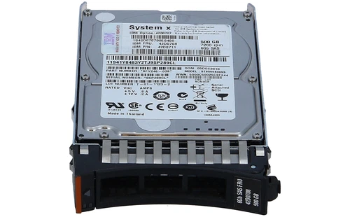 Lenovo - 42D0708 - Festplatte - 500 GB - Hot-Swap - 2.5" SFF Slim (6.4 cm SFF Sl