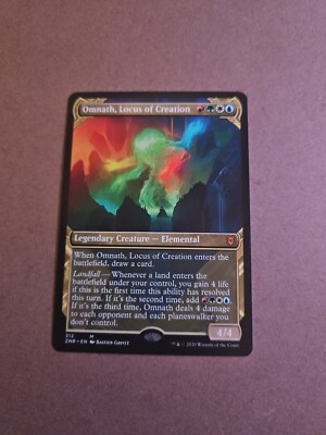 Omnath, Locus of Creation (Showcase) [Zendikar Rising] MTG Near Mint/Mint