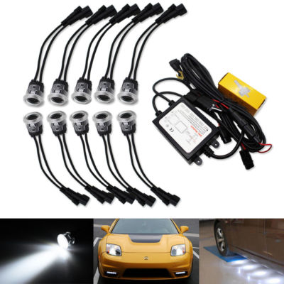 Xenon White 30W High Power Flexible LED Daytime Running Lights/Puddle Lamps Kit