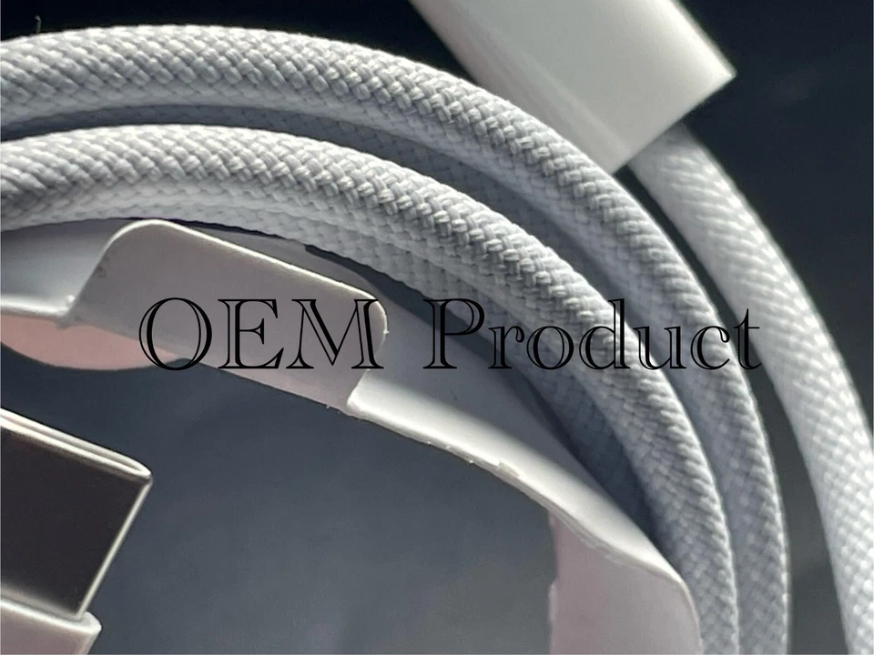 2 x Cabo de Carregamento Trançado Original Apple USB-C para C para iPad iPhone 15,16 - Imagem 4 de 4