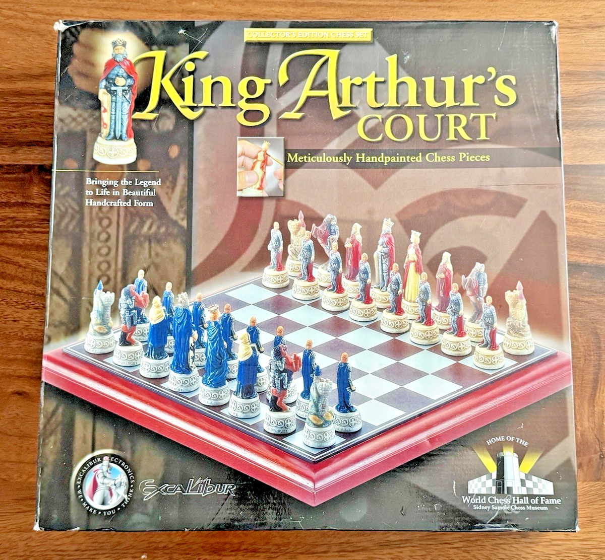King Arthur's Court CHESS SET Collector's Edition Edition w