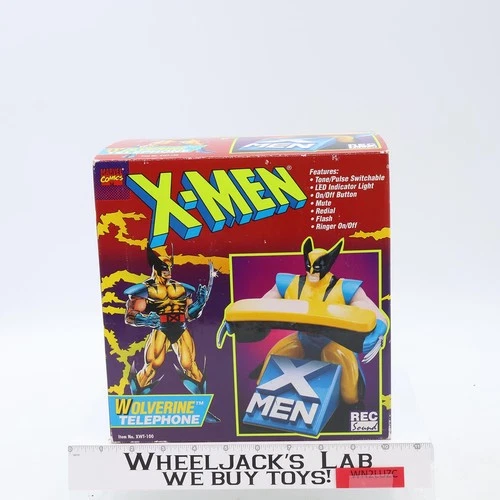 Wolverine Telephone X-Men Marvel Comics 1994 Rec Sound Vintage NEW MIB