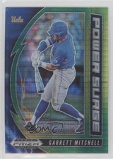 2020 Prizm Draft Picks Power Surge Green & Yellow Hyper Garrett Mitchell 0w7