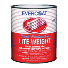 Fibre glass Evercoat LITE WEIGHT 100151 High Production Plastic Body Filler, 3